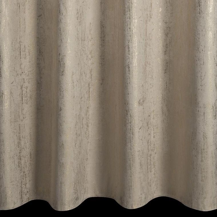 Eurofirany, zasłona gotowa, Dara, 140-250 cm, ciemnobeżowy