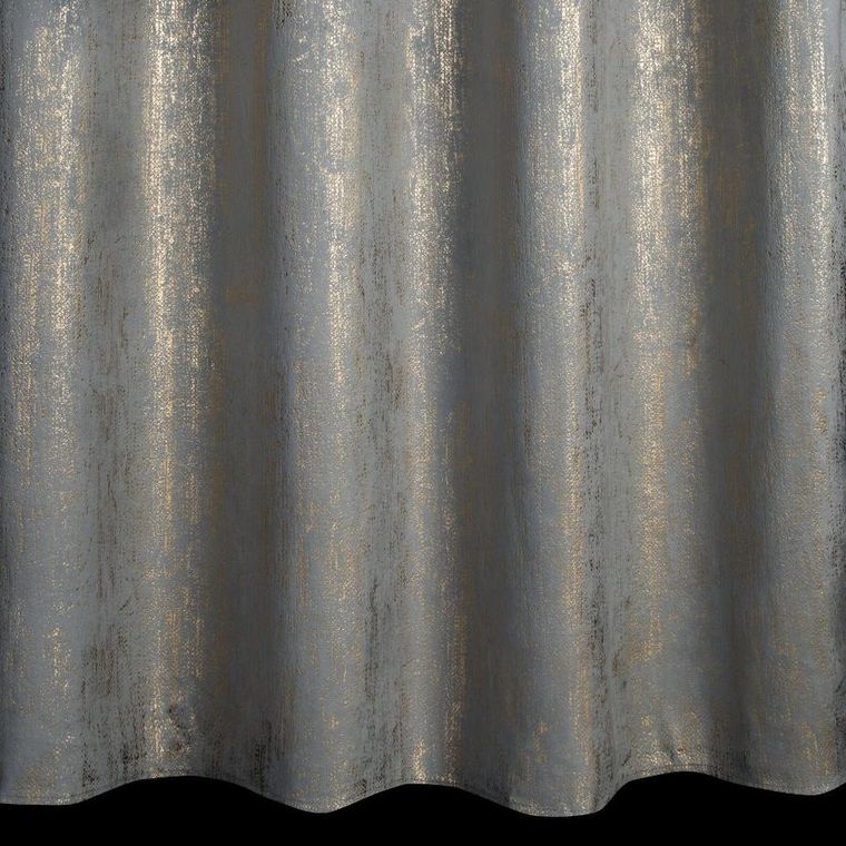 Eurofirany, zasłona gotowa, Dara, 140-250 cm, srebrny