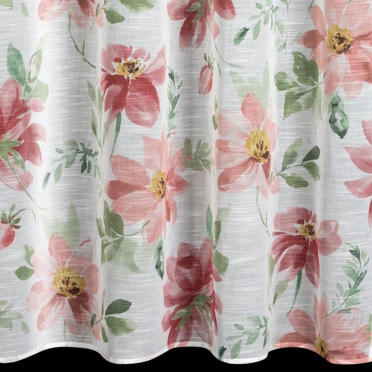 Eurofirany, zasłona gotowa, Debi, 140-250 cm, biały