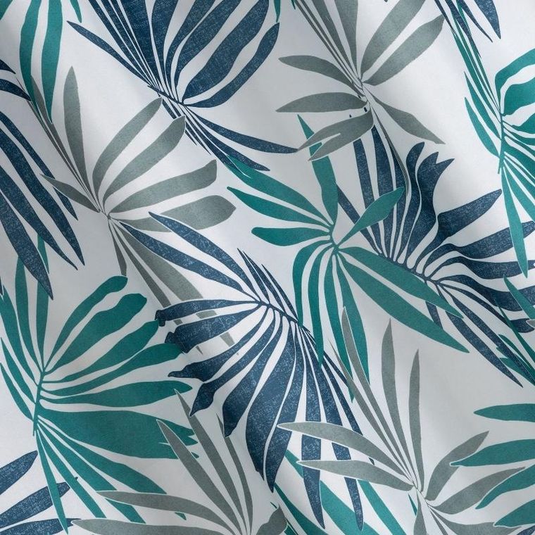 Eurofirany, zasłona gotowa, Elina, 140-250 cm, turkusowy