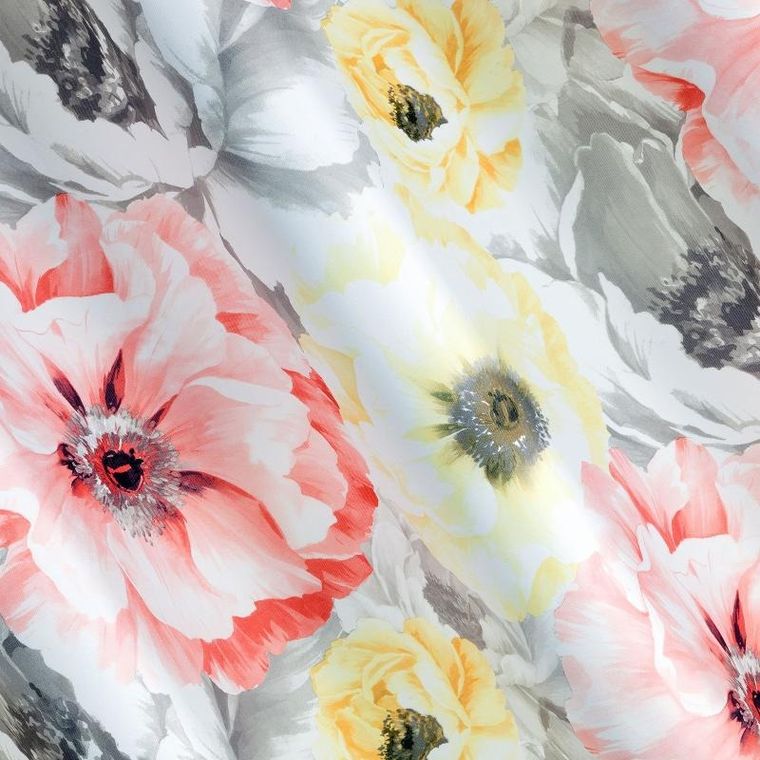 Eurofirany, zasłona gotowa, Elodia, 140-250 cm, różowy