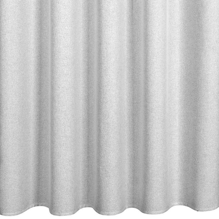 Eurofirany, zasłona gotowa, Eris, na taśmie, 140-270 cm, srebrny