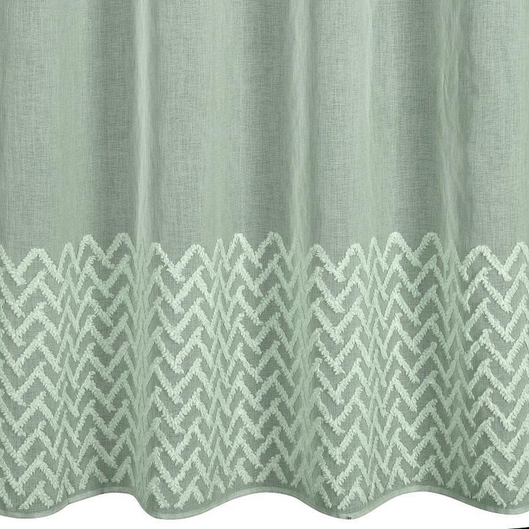 Eurofirany, zasłona gotowa, Esteri, 140-250 cm, miętowy