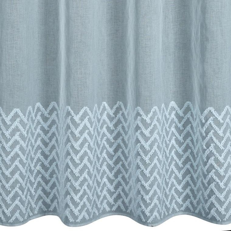 Eurofirany, zasłona gotowa, Esteri, 140-250 cm, niebieski