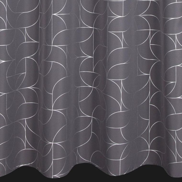 Eurofirany, zasłona gotowa, Evi, 140-250 cm, grafitowy