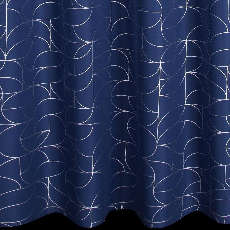 Eurofirany, zasłona gotowa, Evi, 140-250 cm, granatowy