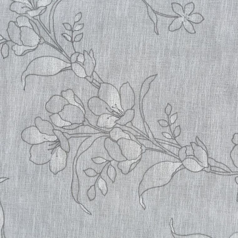 Eurofirany, zasłona gotowa Fiore, 140-250 cm, biały