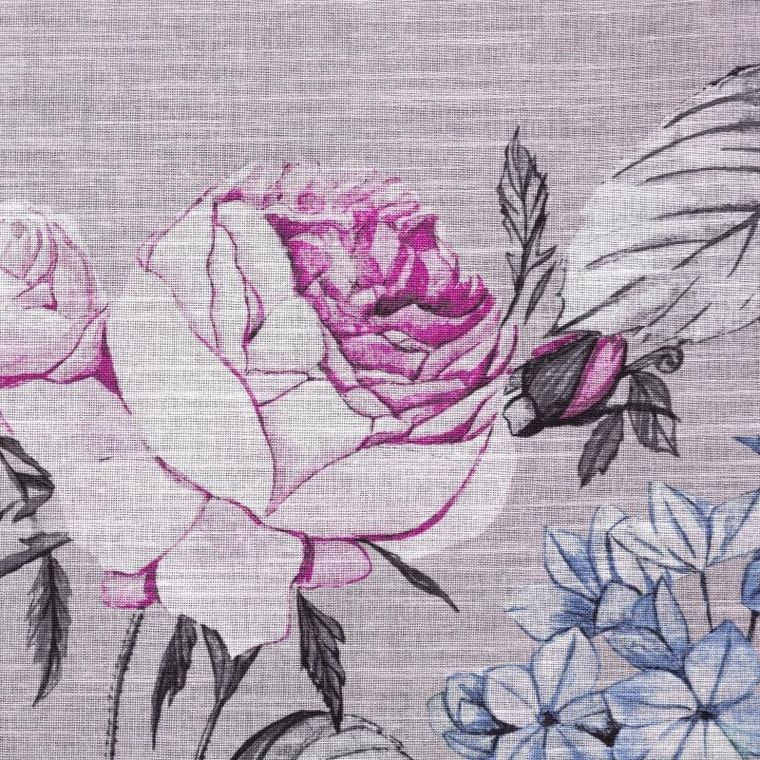 Eurofirany, zasłona gotowa, Honey, na taśmie, 140-270 cm, wielokolorowy