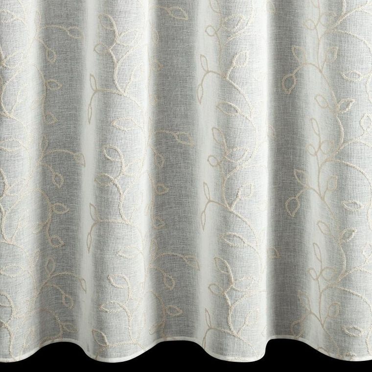 Eurofirany, zasłona gotowa, Ilena, 140-250 cm, biały