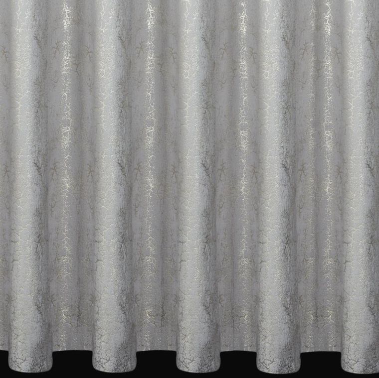 Eurofirany, zasłona gotowa, Ingrid, na taśmie, 140-270 cm, stalowy