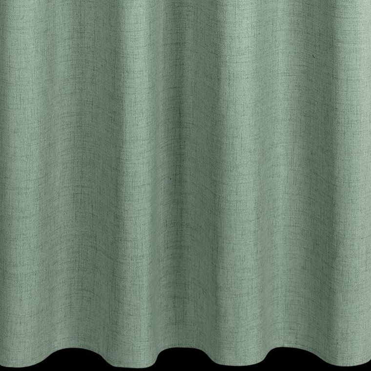 Eurofirany, zasłona gotowa, Jula2, na taśmie, 140-270 cm, ciemnozielony