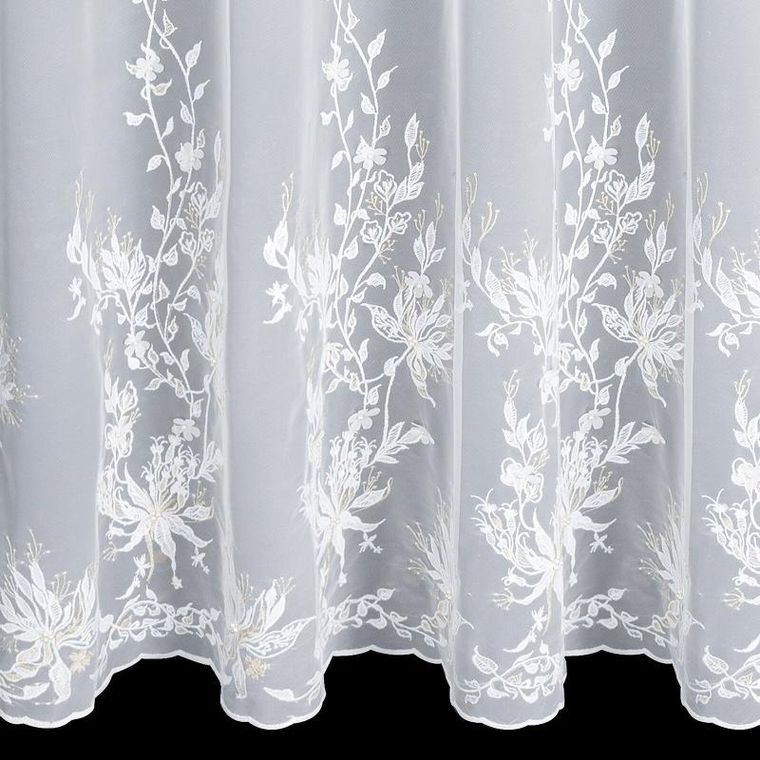 Eurofirany, zasłona gotowa, Julia, 140-250 cm, biały