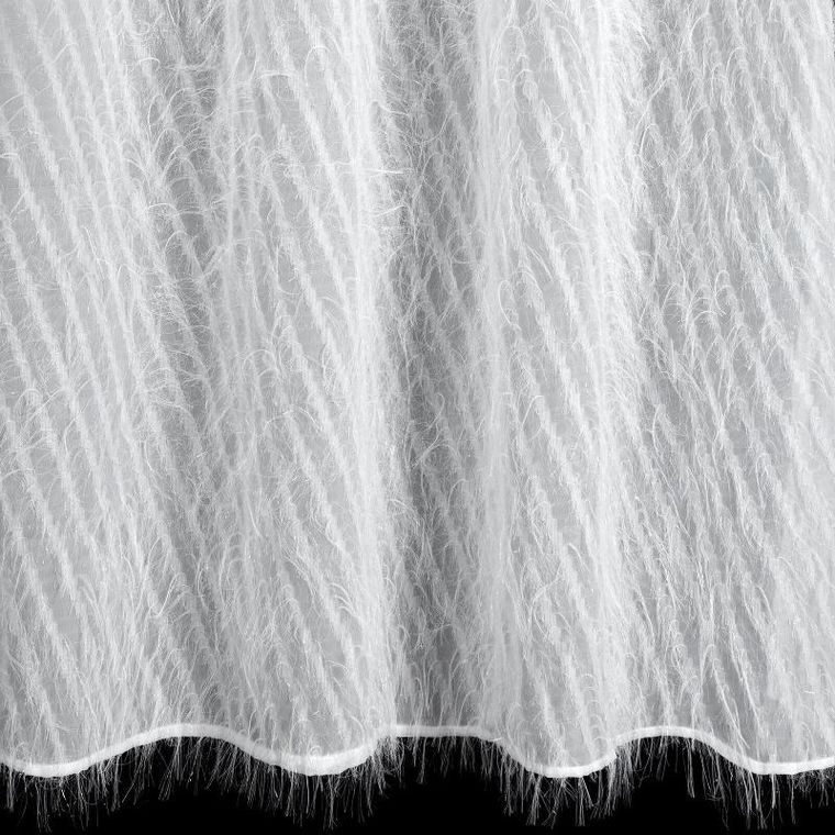 Eurofirany, zasłona gotowa, Laurel, 140-250 cm, biały