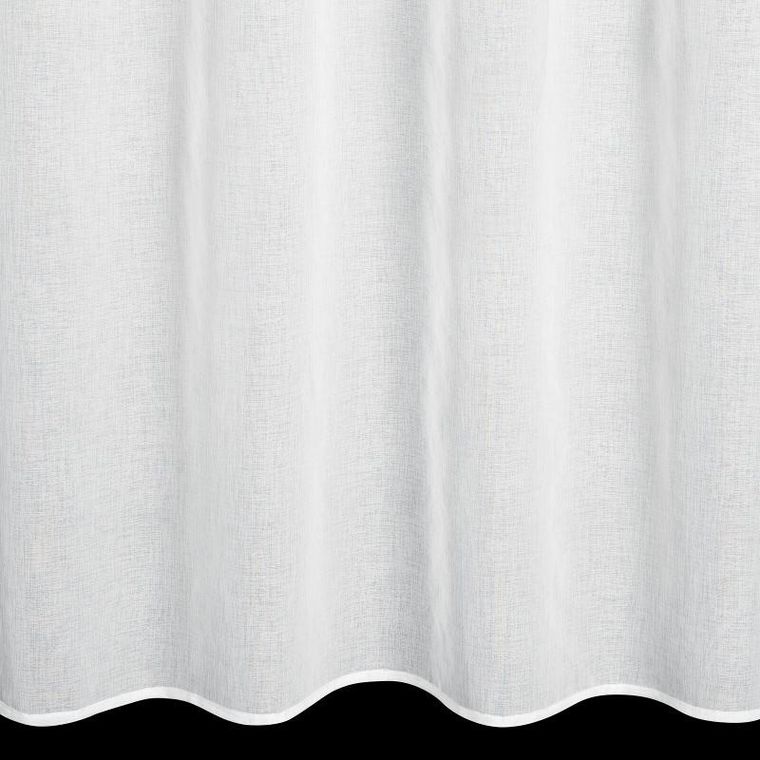 Eurofirany, zasłona gotowa, Lia, biały, 140-260 cm