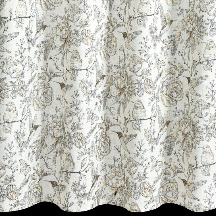 Eurofirany, zasłona gotowa lucina2, 140-250 cm, naturalny