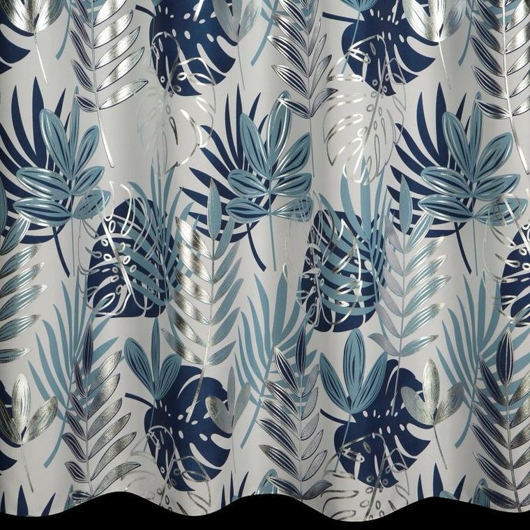 Eurofirany, zasłona gotowa, Malta, granatowy