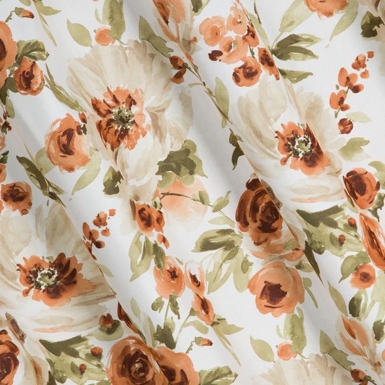 Eurofirany, zasłona gotowa, Mila, 140-250 cm, rudy