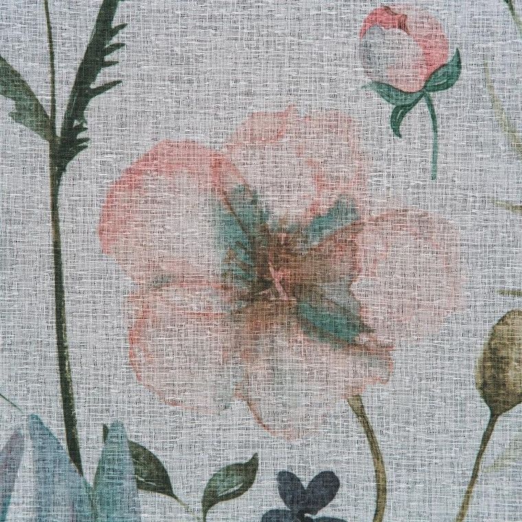 Eurofirany, zasłona gotowa, na taśmie, Dolly, 140-270 cm, biały