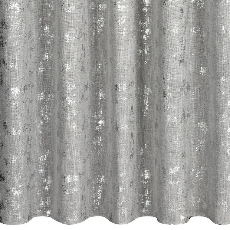 Eurofirany, zasłona gotowa na taśmie, Ines, 140-270 cm, srebrny