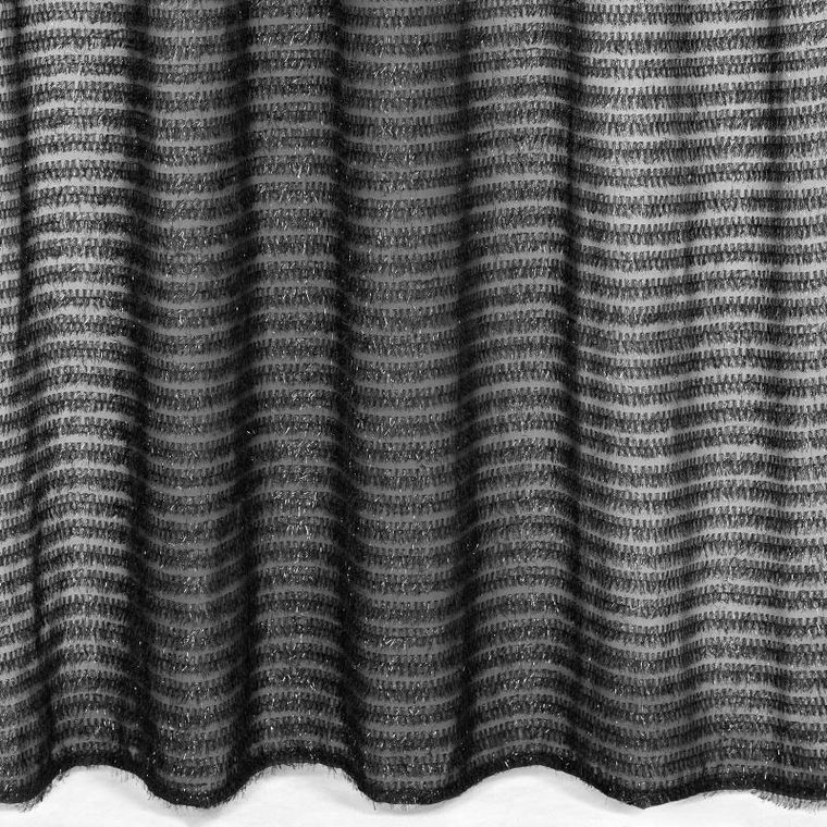 Eurofirany, zasłona gotowa na taśmie, Reina, 135-270 cm, czarny