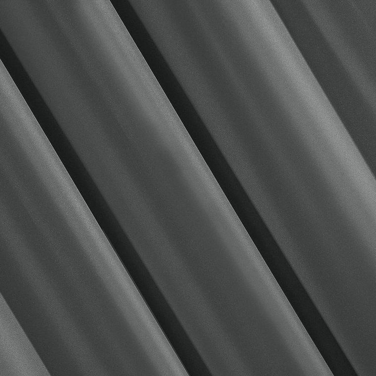 Eurofirany, zasłona gotowa na taśmie, Rita, 140-175 cm, grafitowy