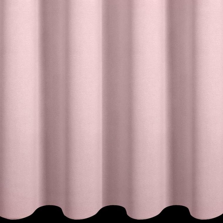 Eurofirany, zasłona gotowa, Nerisa, 140-250 cm, pudrowy róż