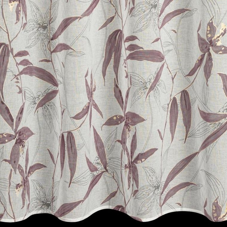 Eurofirany, zasłona gotowa Pati, 140-250 cm, fioletowy