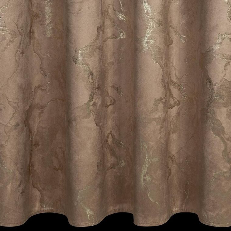 Eurofirany, zasłona gotowa, Raja, 140-250 cm, brązowy