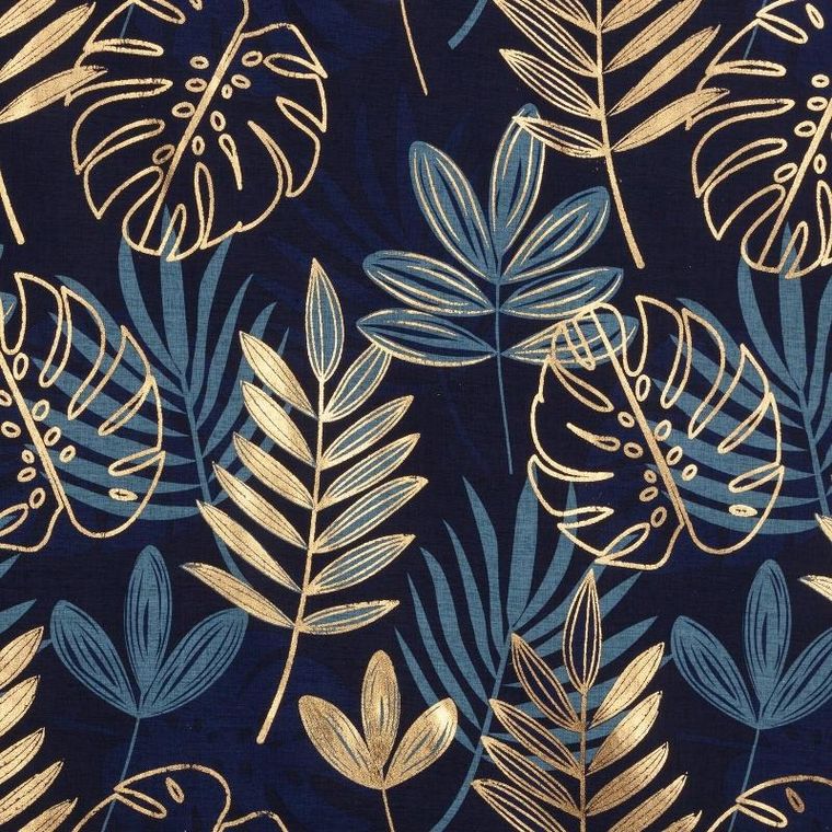 Eurofirany, zasłona gotowa, Rina, 140-250 cm, granatowy