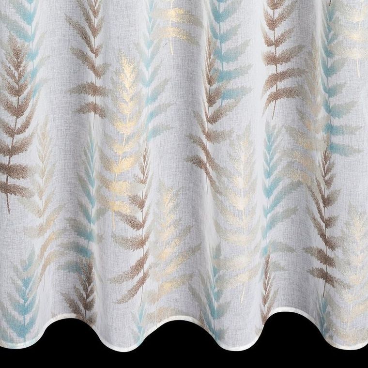 Eurofirany, zasłona gotowa, Ruti, 140-250 cm, kremowy