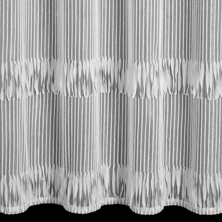 Eurofirany, zasłona gotowa, Sotera, 140-250 cm, biały