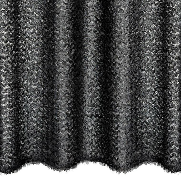 Eurofirany, zasłona gotowa, Tiffany, 135-250 cm, czarny