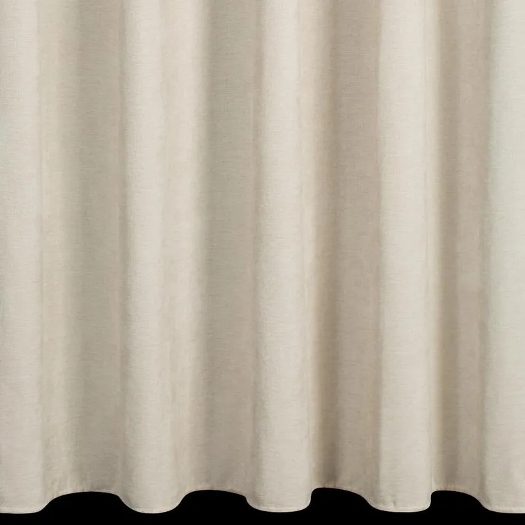 Eurofirany, zasłona gotowa, Vani, na taśmie, 140-270 cm, beżowy