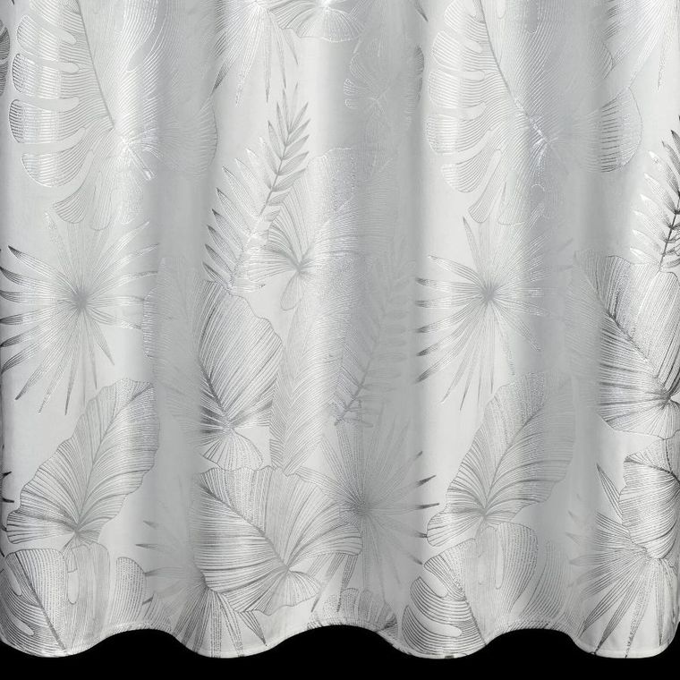 Eurofirany, zasłona gotowa, Zaria, 140-250 cm, biały