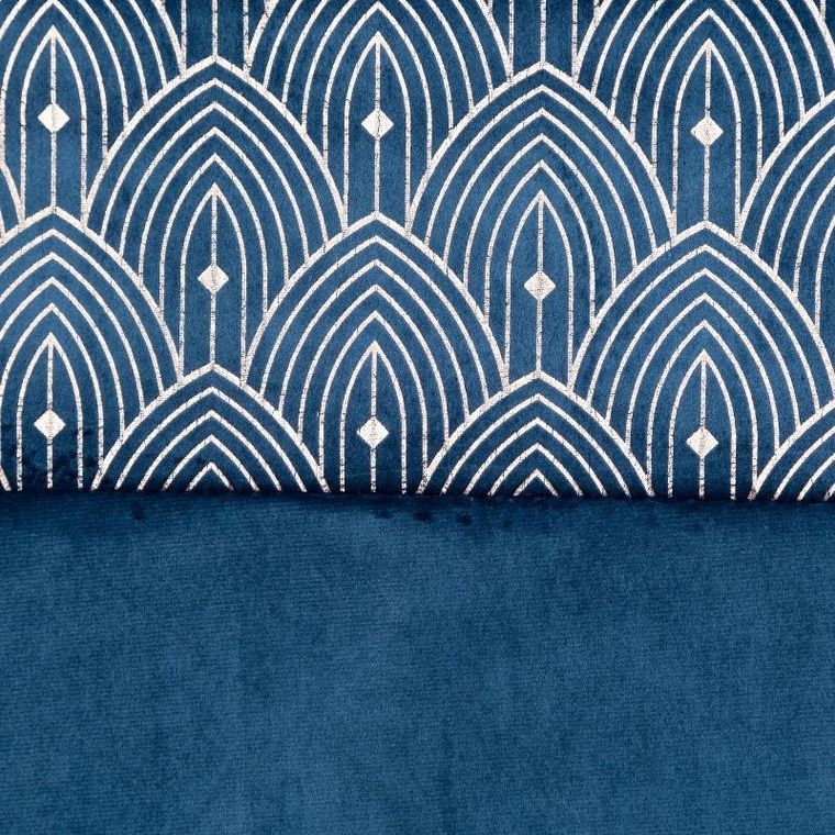 Eurofirany, zasłona zaciemniająca gotowa, Agnes, 140-250 cm, granatowy