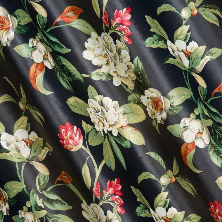 Eurofirany, zasłona zaciemniająca gotowa, Alea, 140-250 cm, czarny