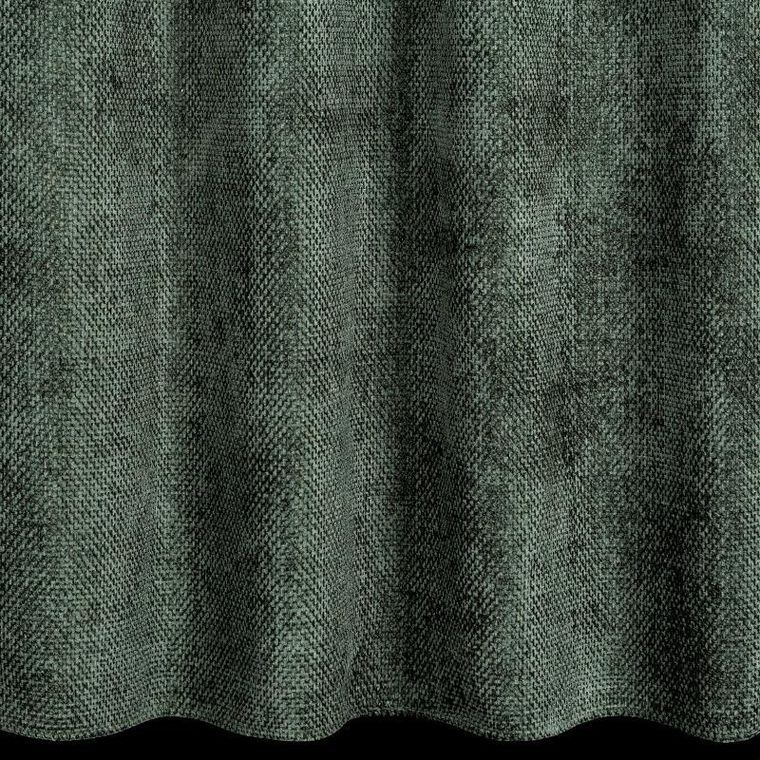 Eurofirany, zasłona zaciemniająca gotowa, Aleta, 135-250 cm, ciemnozielony