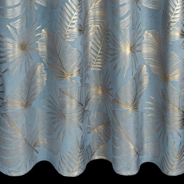 Eurofirany, zasłona zaciemniająca gotowa, Aria, 135-250 cm, niebieski