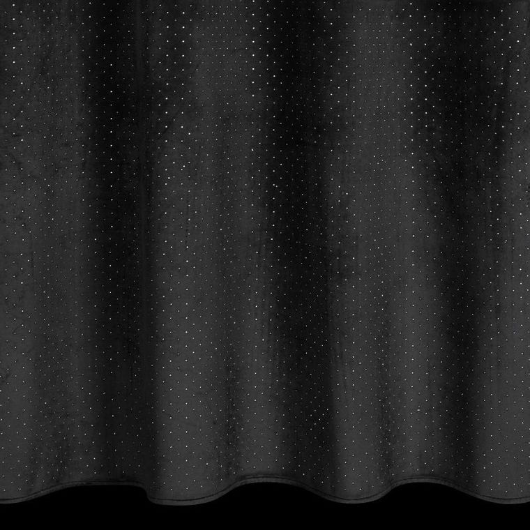 Eurofirany, zasłona zaciemniająca gotowa, Ariadna, 140-250 cm, czarny