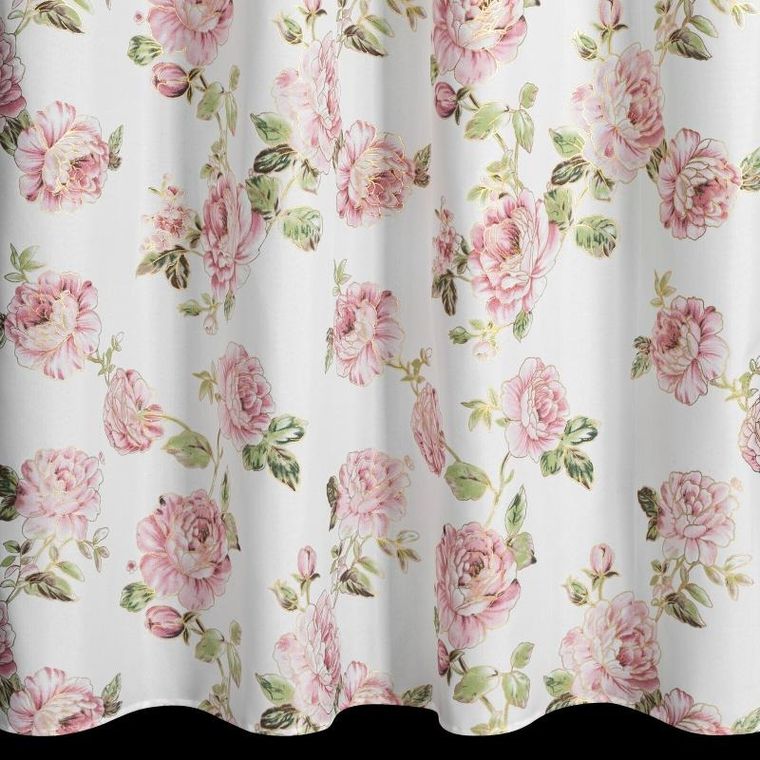 Eurofirany, zasłona zaciemniająca gotowa, Avani, 140-250 cm, biały