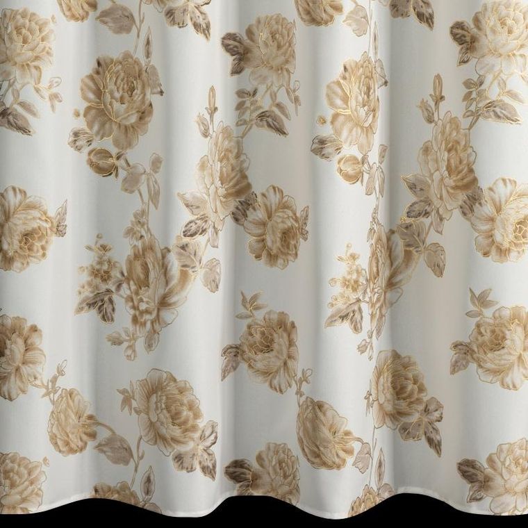 Eurofirany, zasłona zaciemniająca gotowa, Avani, 140-250 cm, biały