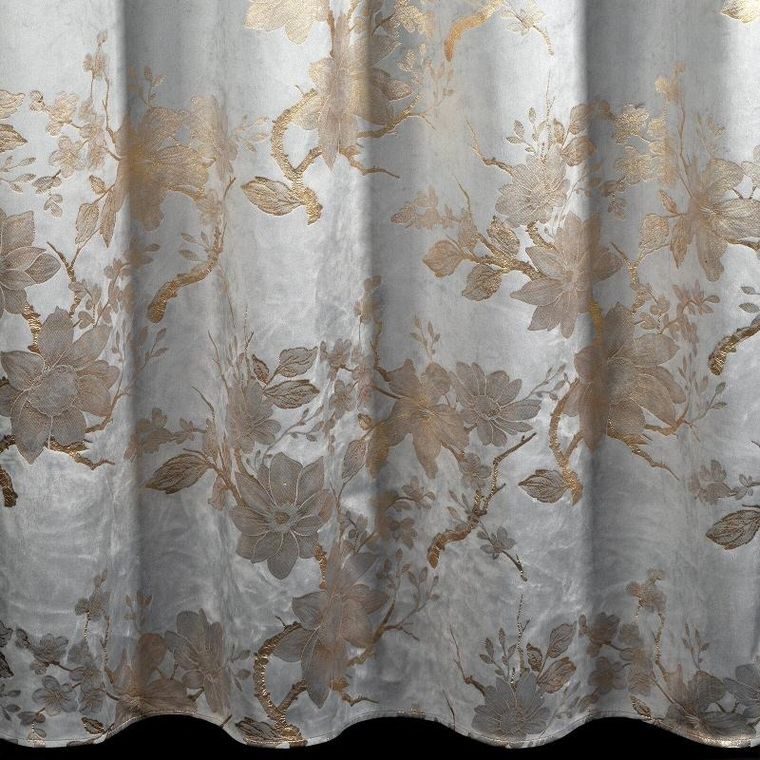 Eurofirany, zasłona zaciemniająca gotowa, Celia, 140-250 cm, stalowy