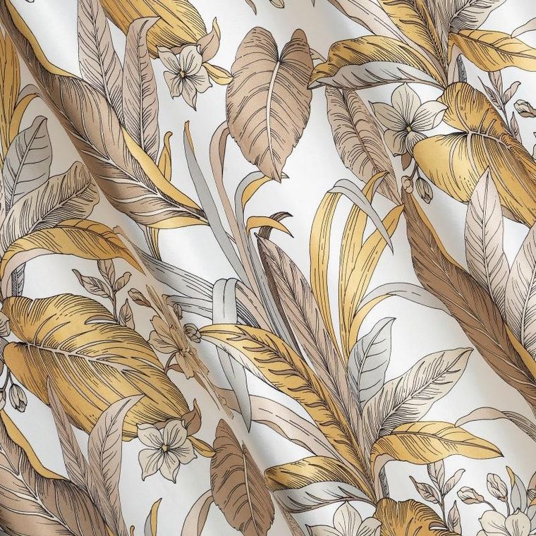 Eurofirany, zasłona zaciemniająca gotowa, d91, Bari, 140-250 cm, rudy