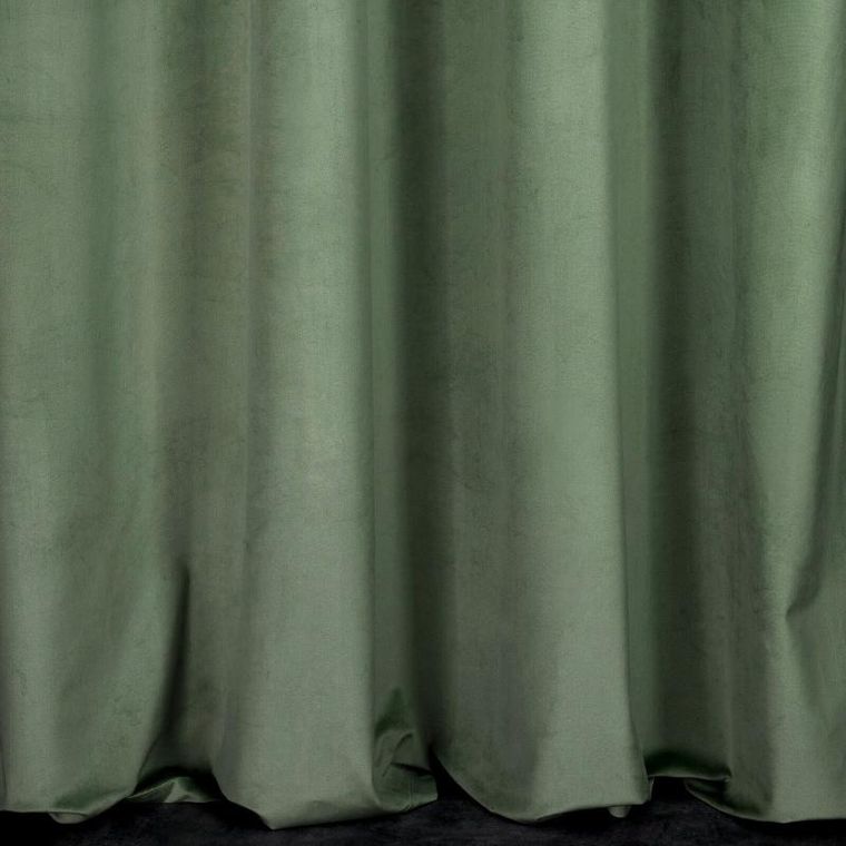 Eurofirany, zasłona zaciemniająca gotowa, d91 Rosa, 140-250 cm, ciemnomiętowy