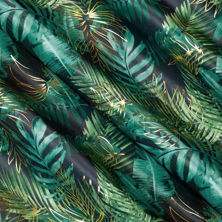 Eurofirany, zasłona zaciemniająca gotowa, Davos, 140-250 cm, czarny