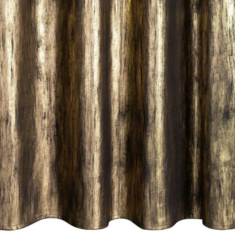 Eurofirany, zasłona zaciemniająca gotowa, Emila, 140-250 cm, czarny