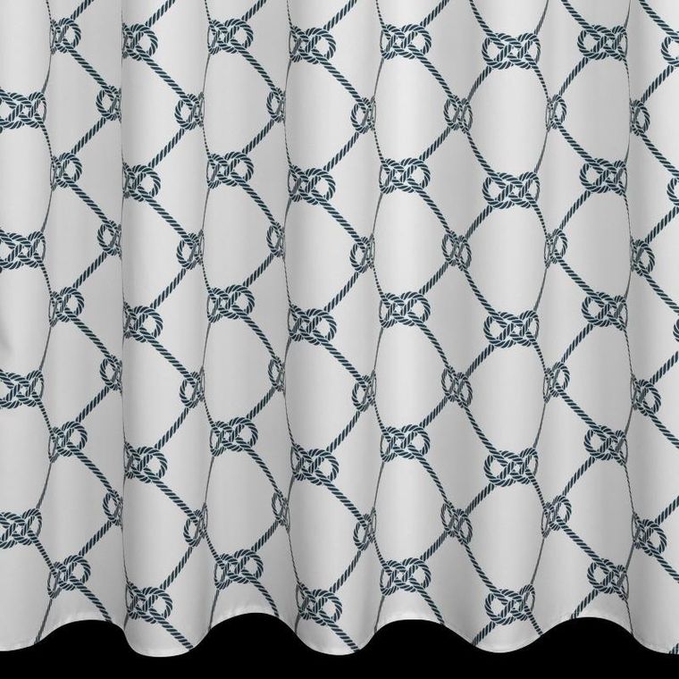 Eurofirany, zasłona zaciemniająca gotowa, Garden, na szelkach, 155-200 cm, biały