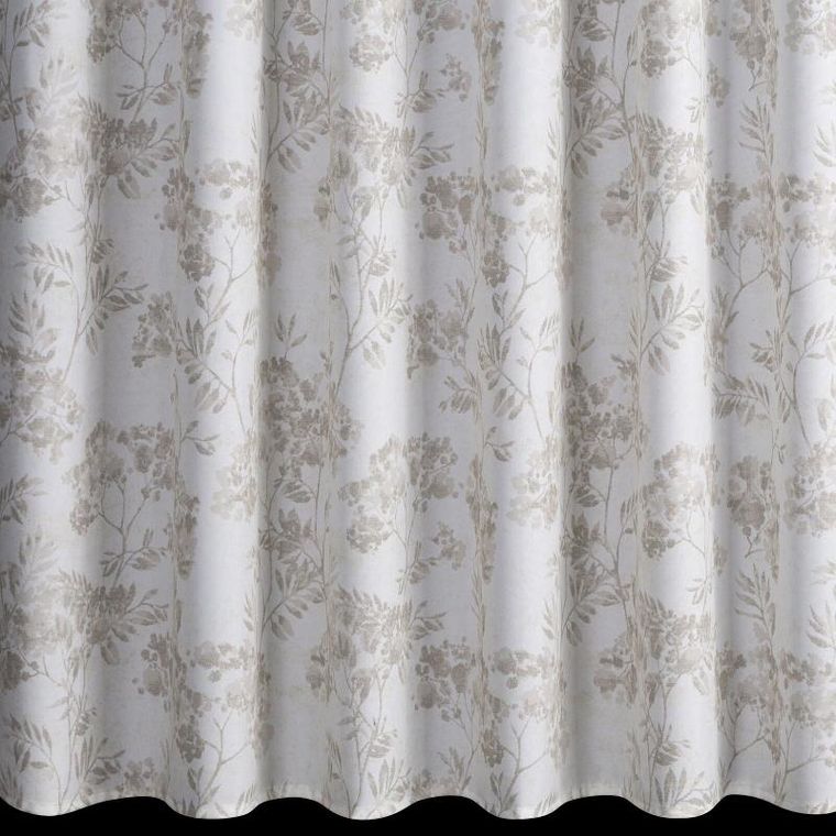 Eurofirany, zasłona zaciemniająca gotowa, Garden, na szelkach, 155-220 cm, kremowy