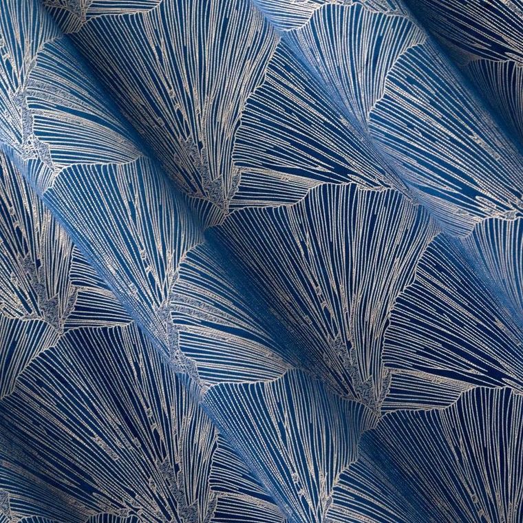 Eurofirany, zasłona zaciemniająca gotowa, Goja, 140-250 cm, granatowy