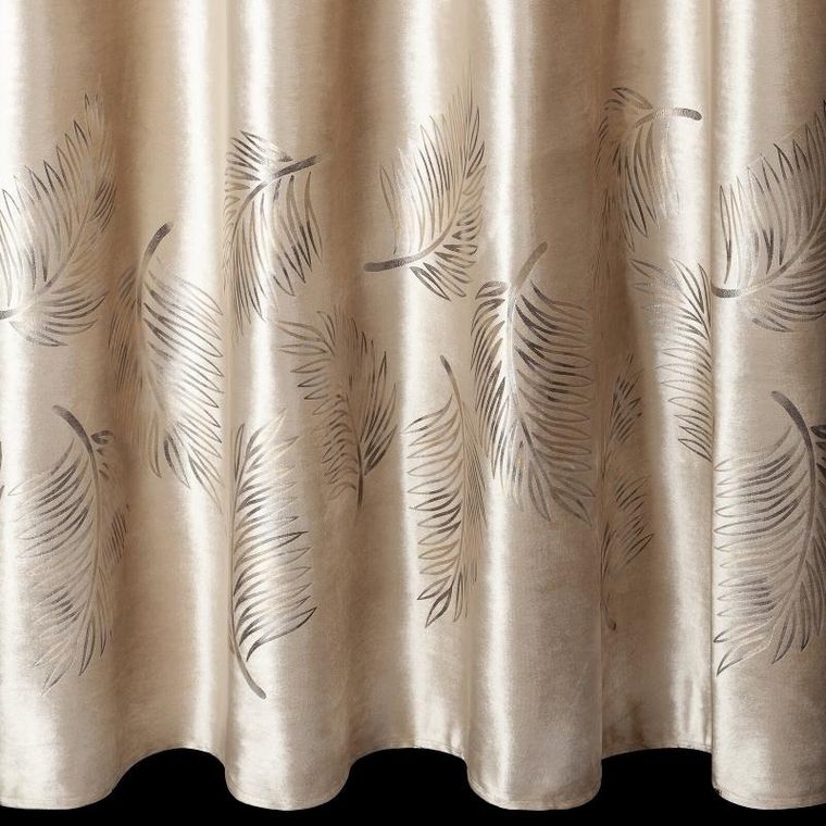 Eurofirany, zasłona zaciemniająca gotowa, Idalia, 140-250 cm, beżowy